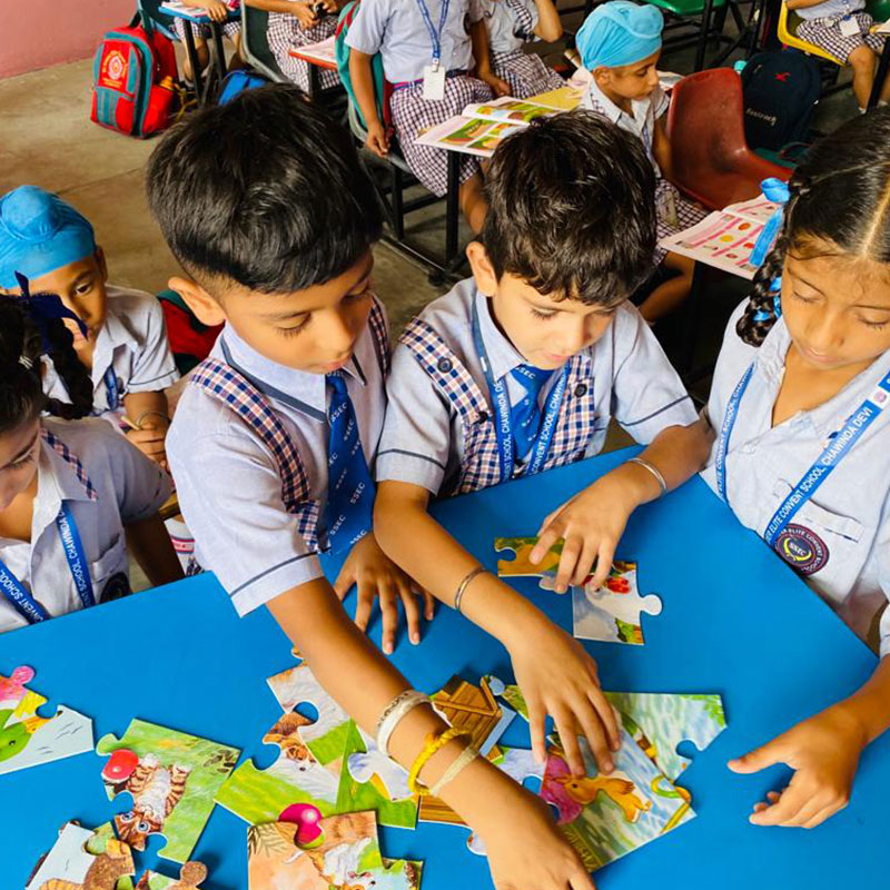 School campus facilities in Amritsar